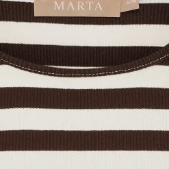 MARTA DU CHATEAU dame T-Shirt MdcNena 7524 - Marone73466 Online