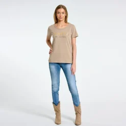 MARTA DU CHATEAU Dame T-shirt MT002 - Sand Hot