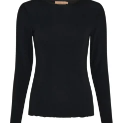 MARTA DU CHATEAU dame t-shirt MdcLeonora 5894 - Black Hot