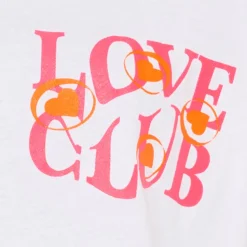 MARTA DU CHATEAU dame T-shirt MdcInge -0532 - White/Pink Fluo Sale