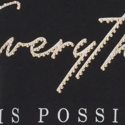 MARTA DU CHATEAU dame T-Shirt MdcLillian 42005 - Black Hot