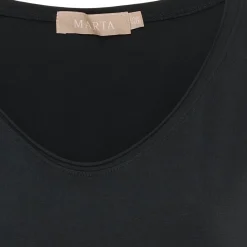 MARTA DU CHATEAU dame T-Shirt MdcJanna 2436 - Black Sale
