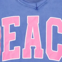 MARTA DU CHATEAU dame T-Shirt MdcNella 2436/B - Royal/Fuxia Sale