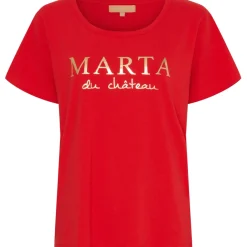 MARTA DU CHATEAU Dame T-shirt MT002 - Red