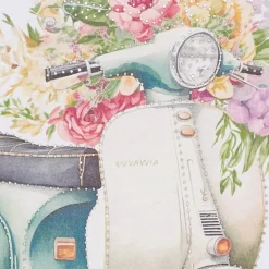 MARTA DU CHATEAU dame T-shirt MdcMarie 1535 - White Vespa Outlet