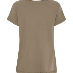 MARTA DU CHATEAU dame T-Shirt MdcLillian 42005 - Fango