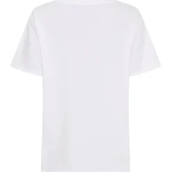 MARTA DU CHATEAU dame T-shirt MdcInge -0532 - White Peach Best