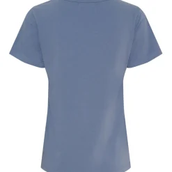 MARTA DU CHATEAU Dame T-shirt MT002 - Denim Blue Best