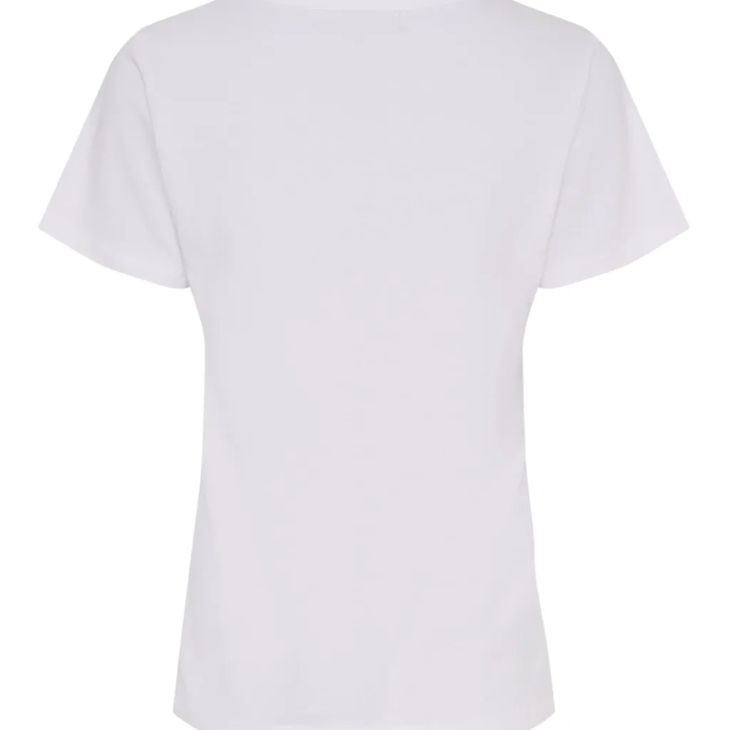 MARTA DU CHATEAU Dame T-shirt MT002 - Optisk White Discount
