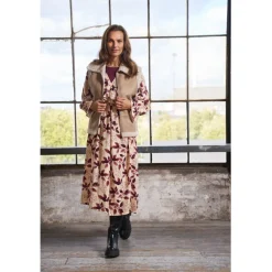 MARTA DU CHATEAU dame vest MdcValley 248347 - Beige8 Best