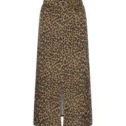 MARTA DU CHATEAU denim nederdel MdcAlfrida - Denim Leo Hot