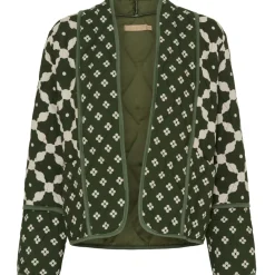 MARTA DU CHATEAU MdcJeanne dame jakke 24536-C - Green Best