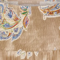 MARTA DU CHATEAU teen nederdel MDCJOSEFINA 5849 teen - Camello7512tpf Sale