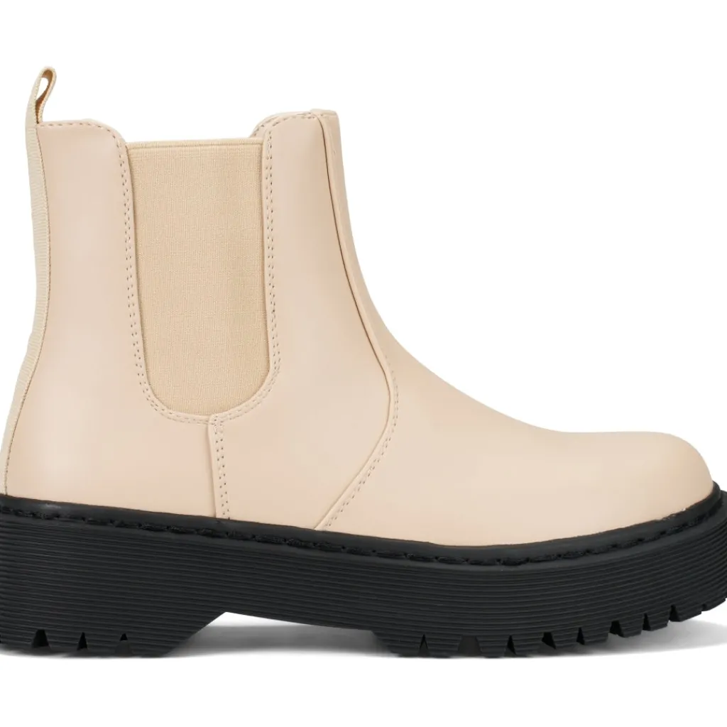 SHOES Melanie dame støvler 68282 - Beige Sale