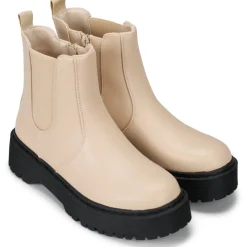 SHOES Melanie dame støvler 68282 - Beige Sale