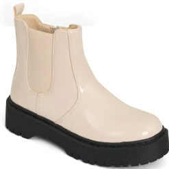 SHOES Melanie dame støvler 68282 - BeigePAT New