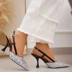 SHOES Michelle dame sko 1611 - Black Sale