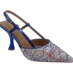 SHOES Michelle dame sko 1611 - Blue Hot