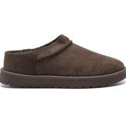 SHOES Mikka dame hjemmesko 6438 - Brown