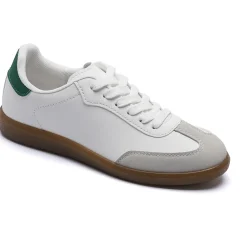 SHOES Miriam dame sneakers 6453 - Green Discount