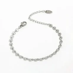 muun STUDIOS Burst Dot Armbånd A043 - Sølv Clearance