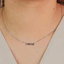 muun STUDIOS Mama Halskæde H020 - Sølv Outlet