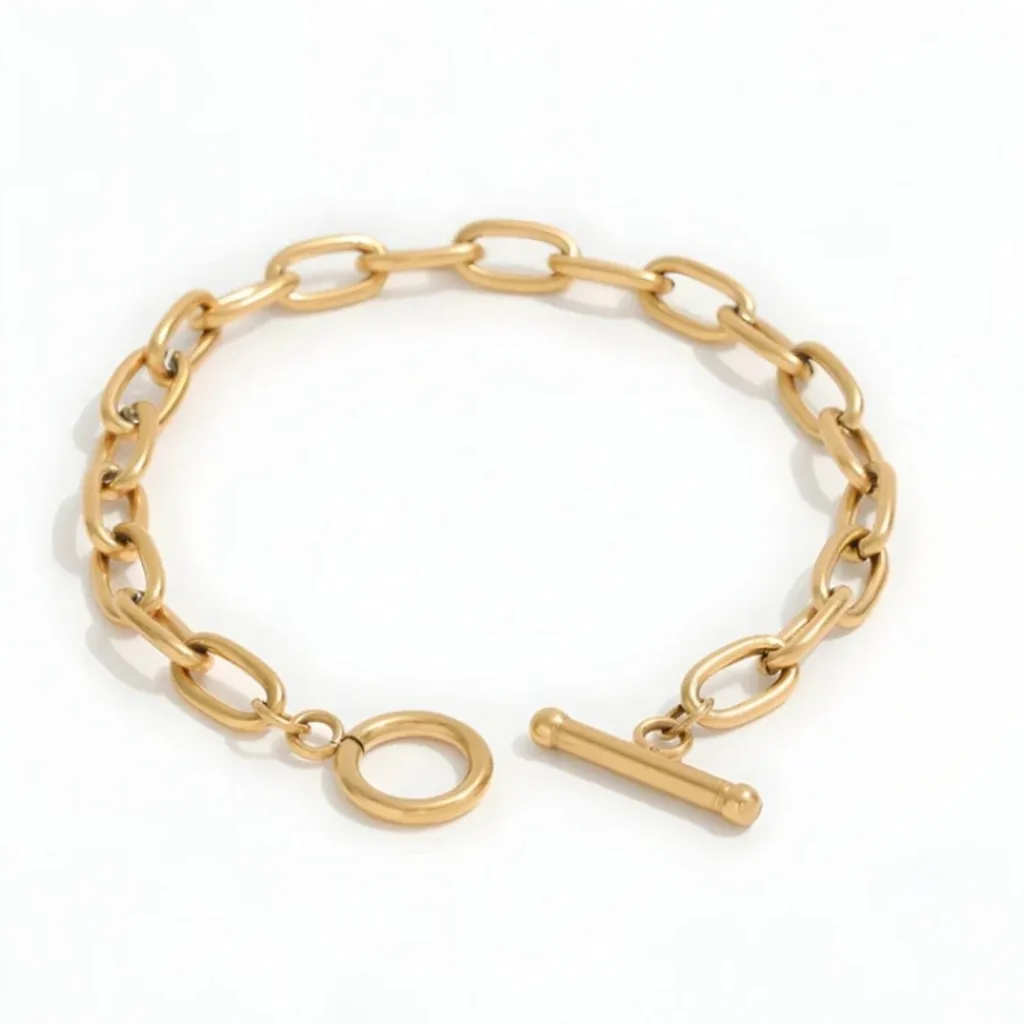 muun STUDIOS Toggle Lock Armbånd 18K belagt - Guld Sale