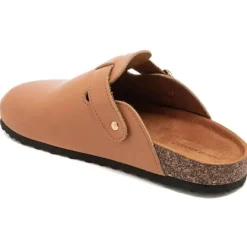 SHOES Natalia dame hjemmesko 2768 - Camel Clearance