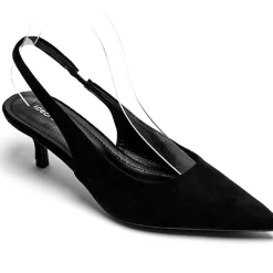 SHOES Ninelle dame slingback stiletter 1833 - Black Hot
