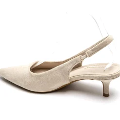 SHOES Ninelle dame slingback stiletter 1833 - Beige New