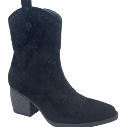 SHOES Noelle dame cowboystøvler 2484 - Black Best
