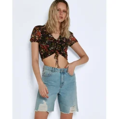 NOISY MAY dame bluse NMJUDITH - Black Sunflower Outlet