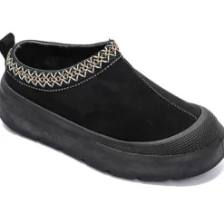 SHOES Olivia dame bamsestøvler WD153 - Black