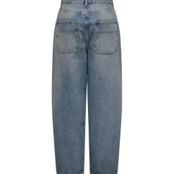 ONLY ONLGIA MID LOOSE BAGGY DNM DOT413 - Medium blue denim