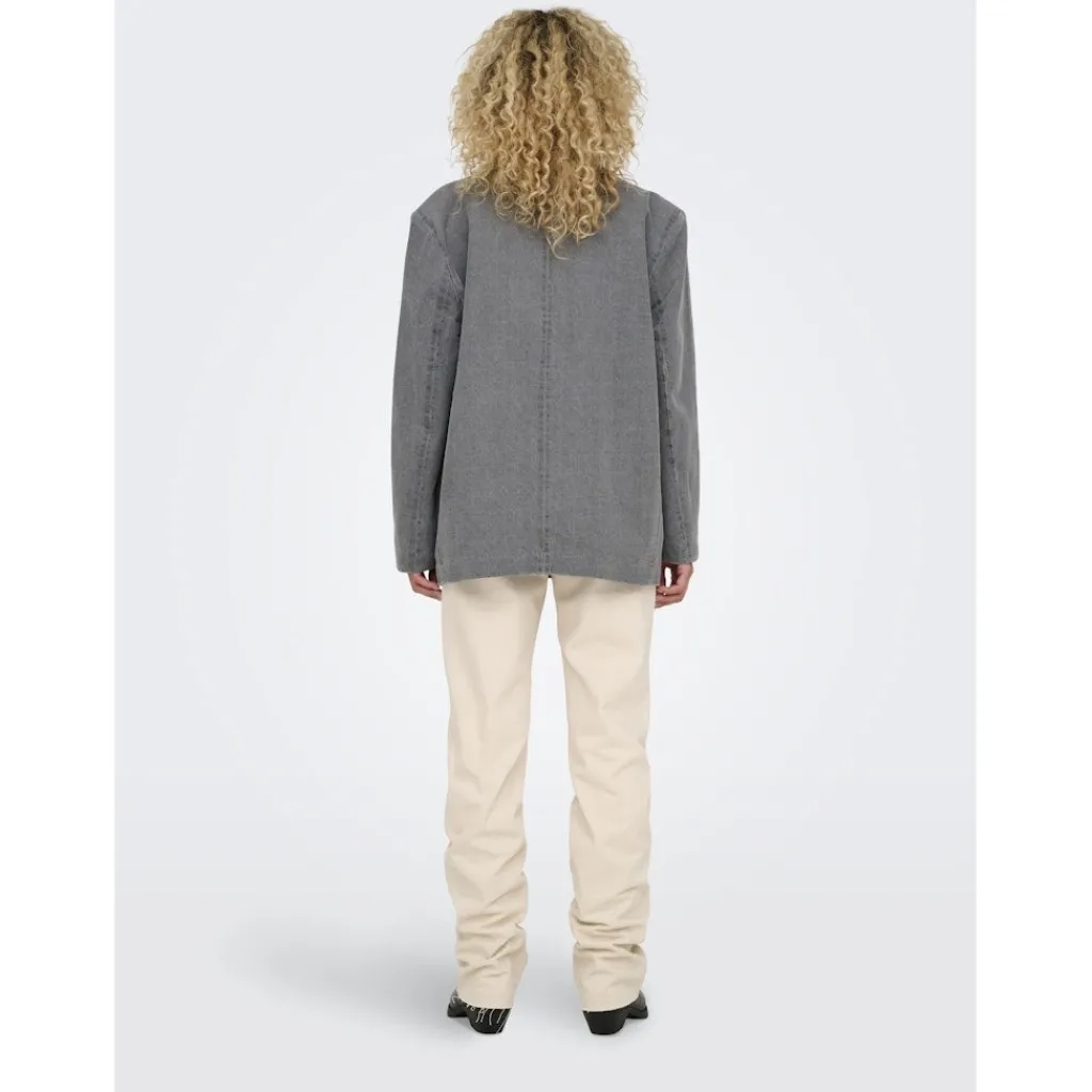 ONLY dame blazer ONLCORY - Medium Grey Denim Clearance