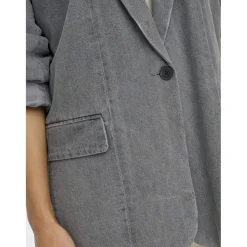 ONLY dame blazer ONLCORY - Medium Grey Denim Clearance