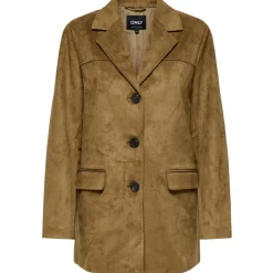 ONLY dame blazer ONLTULIP - Cognac