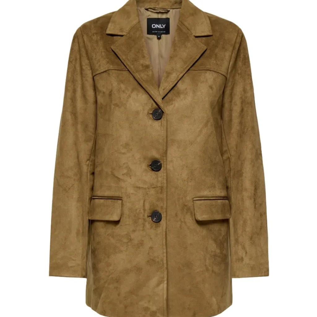 ONLY dame blazer ONLTULIP - Cognac