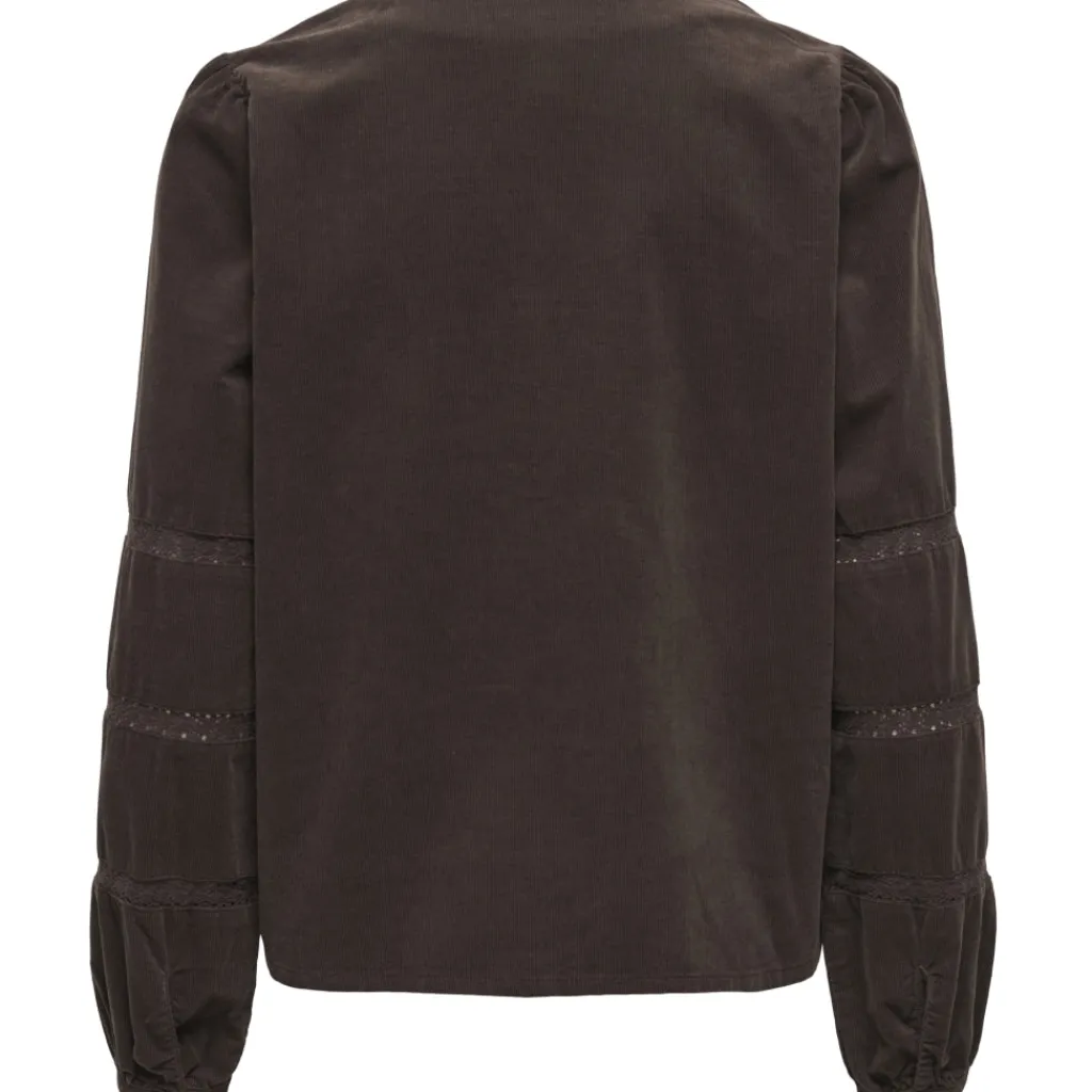 ONLY Dame Bluse ONLAIME - Coffee Bean