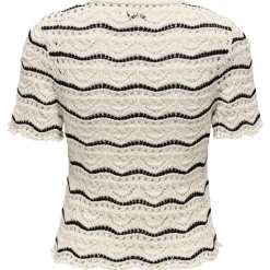 ONLY dame bluse ONLANNASOFIA - Birch BLACK Discount