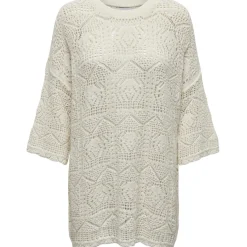 ONLY dame bluse ONLBEACHIE - Cloud Dancer Outlet