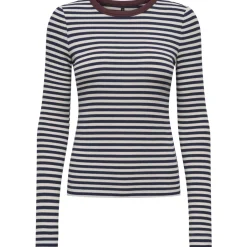 ONLY Dame Bluse ONLElene - Naval Academy Neo Birch Decadent Cho Sale