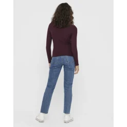 ONLY dame bluse ONLEMMA - Madder Brown