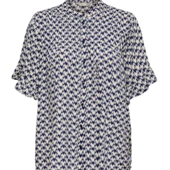 ONLY DAME BLUSE ONLLUNA - Night Sky Mary Grafic Clearance
