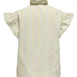 ONLY dame bluse ONLMALOU - Pumice Stone CASHMERE BLUE Best