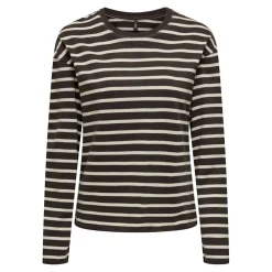 ONLY dame bluse ONLNEW - Black Coffee Birch Clearance