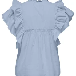 ONLY dame bluse ONLSUNNY - Cashmere Blue Online
