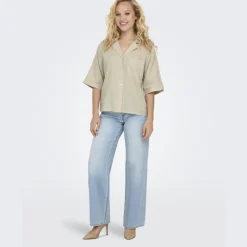 ONLY dame bluse ONLTOKYO - Moonbeam Hot