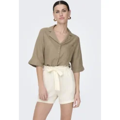 ONLY dame bluse ONLTOKYO - Brindle Discount