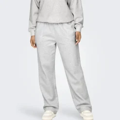 ONLY dame bukser ONLDAZE - Light Grey Melange